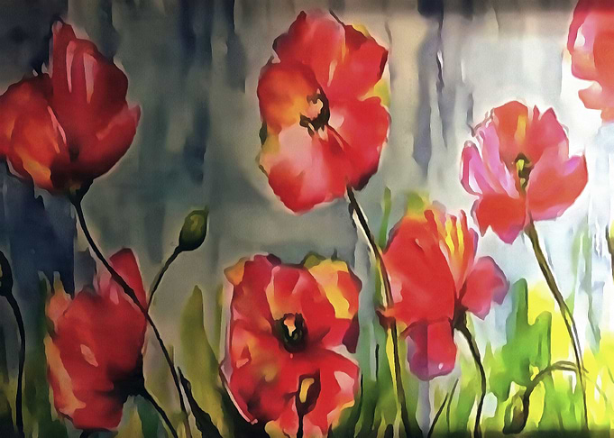 Tranquil Buds Blowing