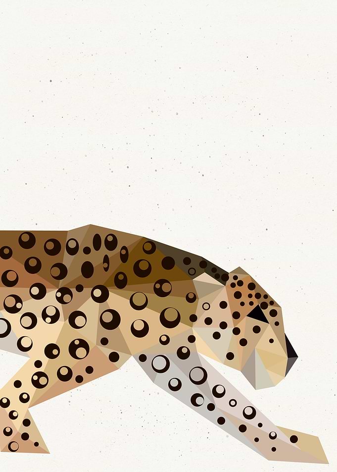 Low Poly Leopard