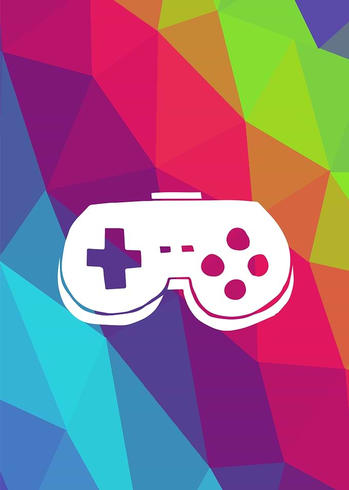 Rainbow Game Controller 11