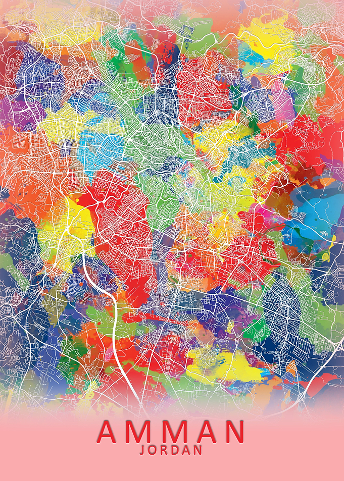 Amman Splash City Map