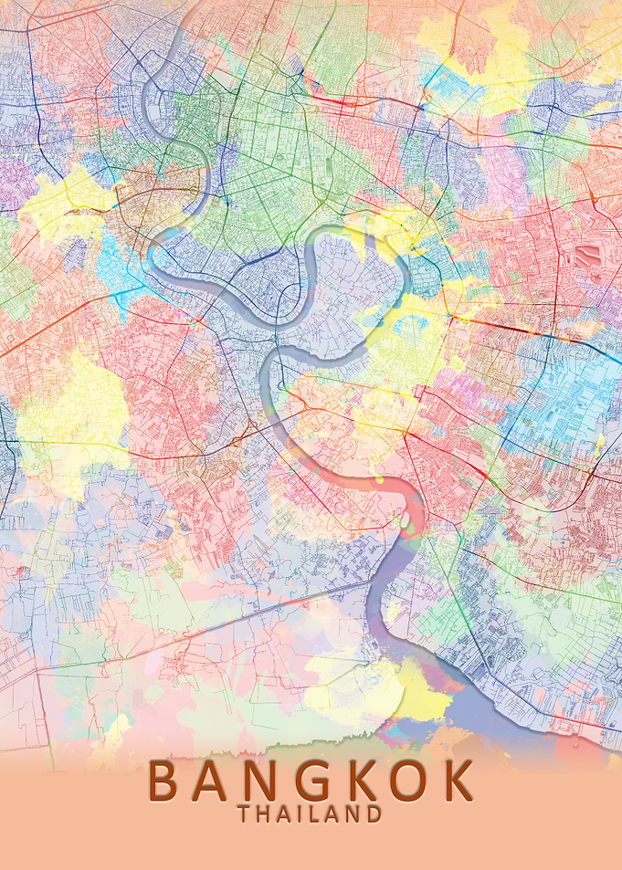 Bangkok Splash City Map