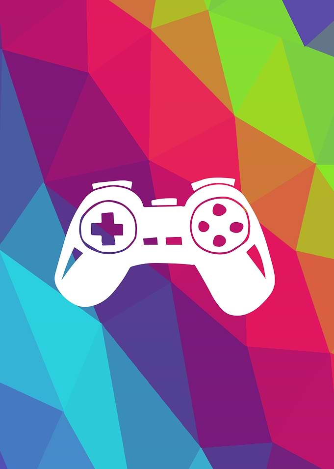 Rainbow Game Controller 12