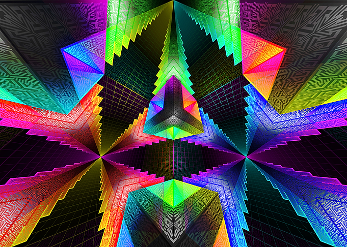 Dark Triangle RGB Warrior