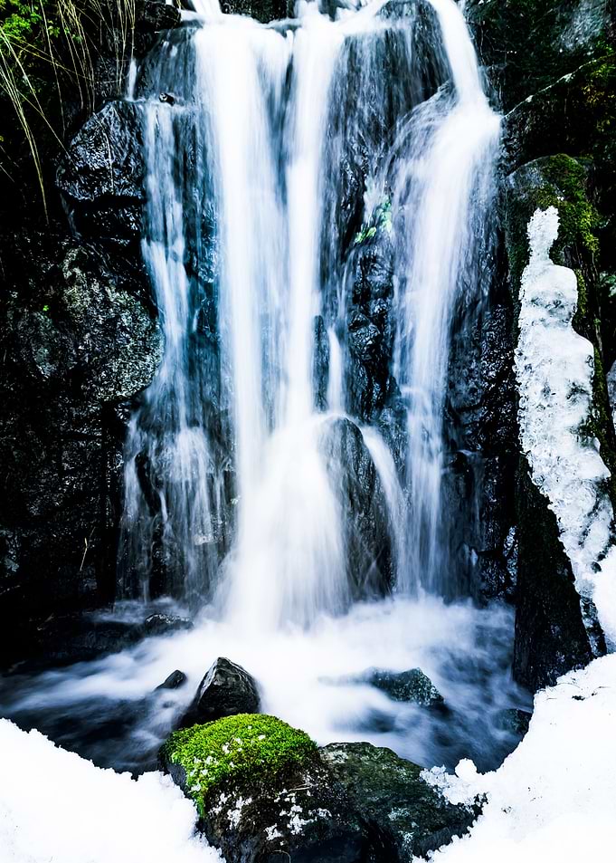 Early Spring Waterfall