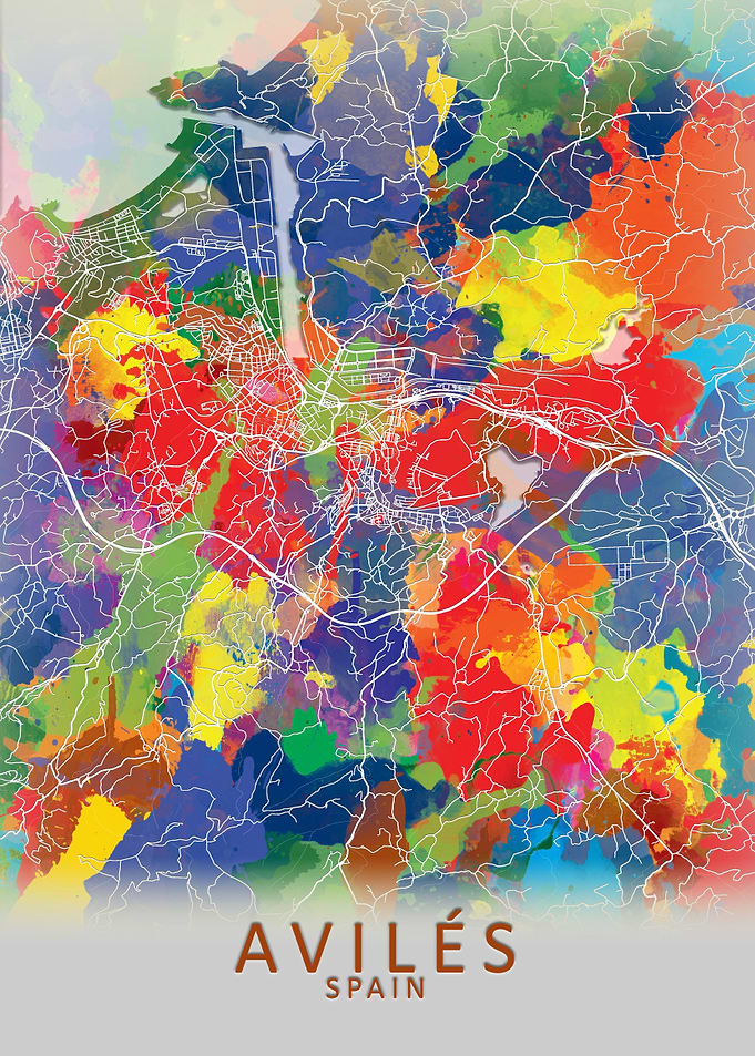 Aviles Splash City Map