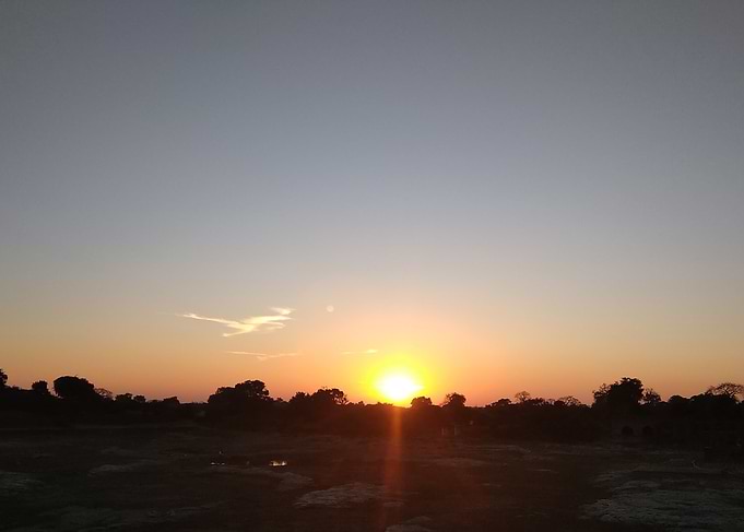 Sun set