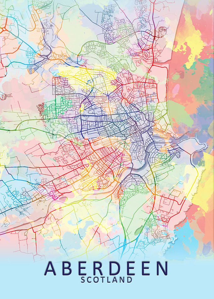 Aberdeen Splash City Map