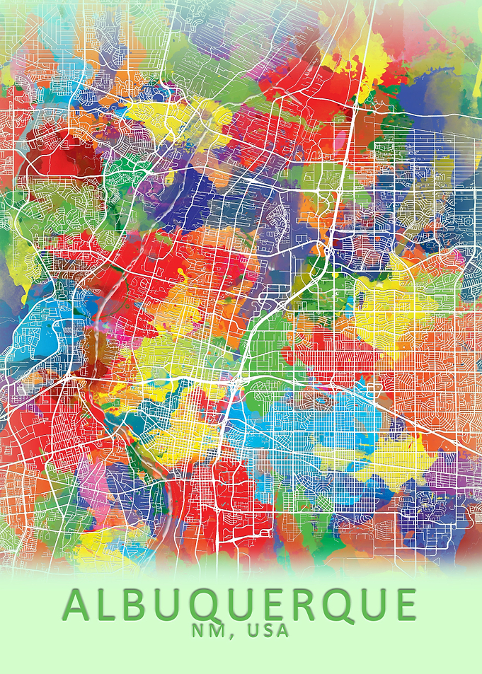 Albuquerque Splash CityMap