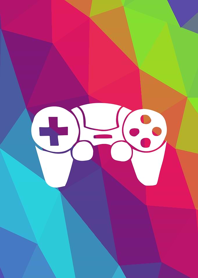 Rainbow Game Controller 5