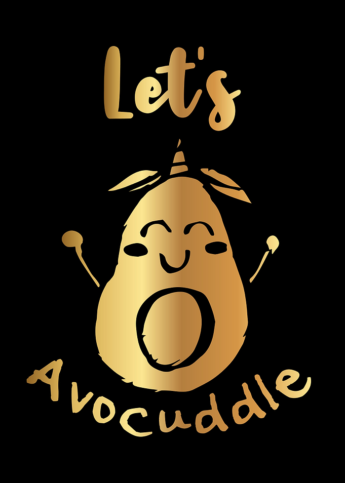 Gold Lets Avocuddle 1