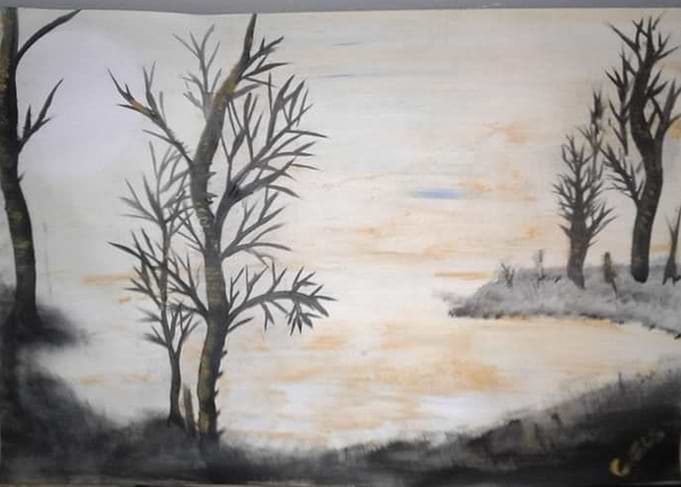 Cold winters morning