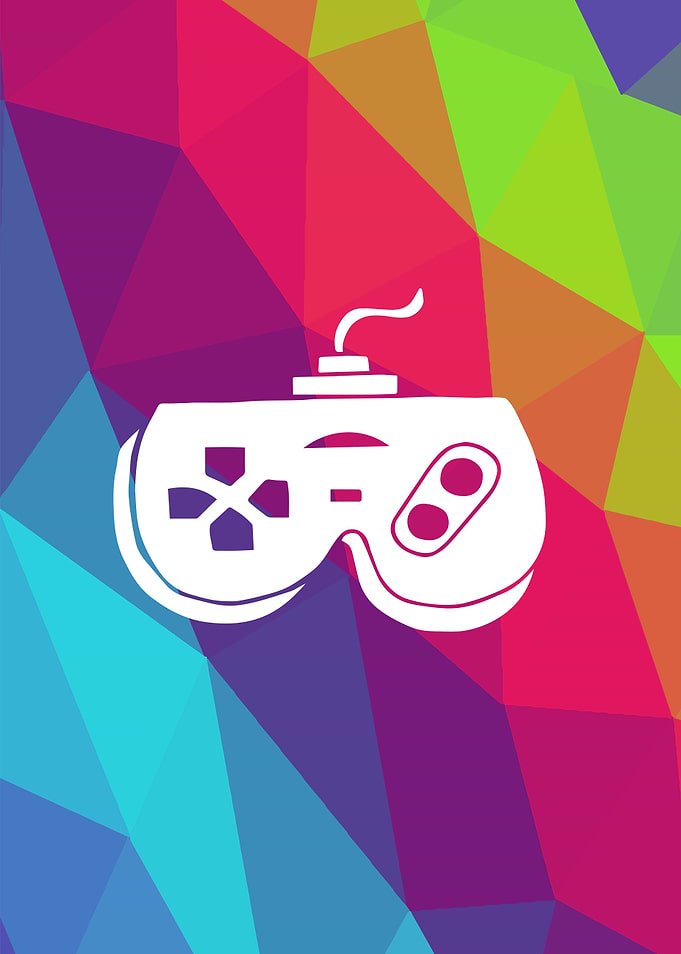 Rainbow Game Controller 9