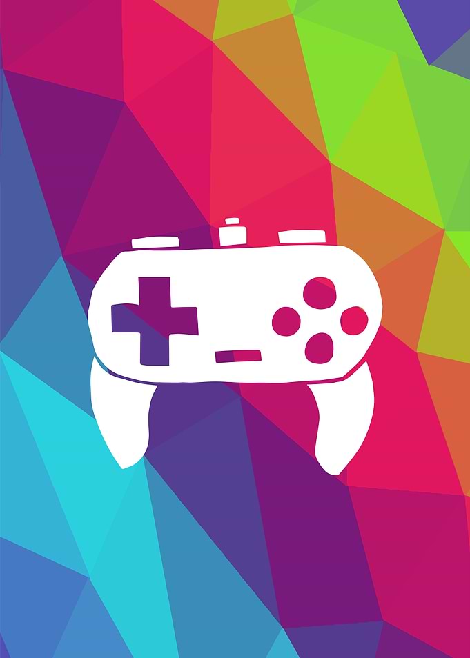 Rainbow Game Controller 1