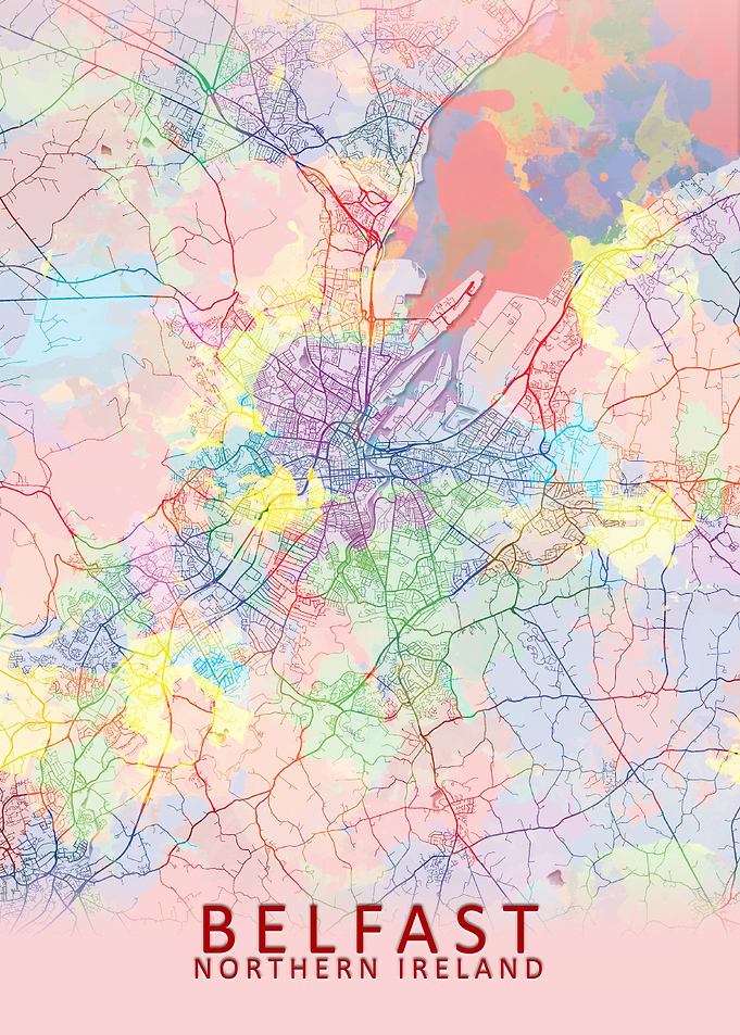 Belfast Splash City Map