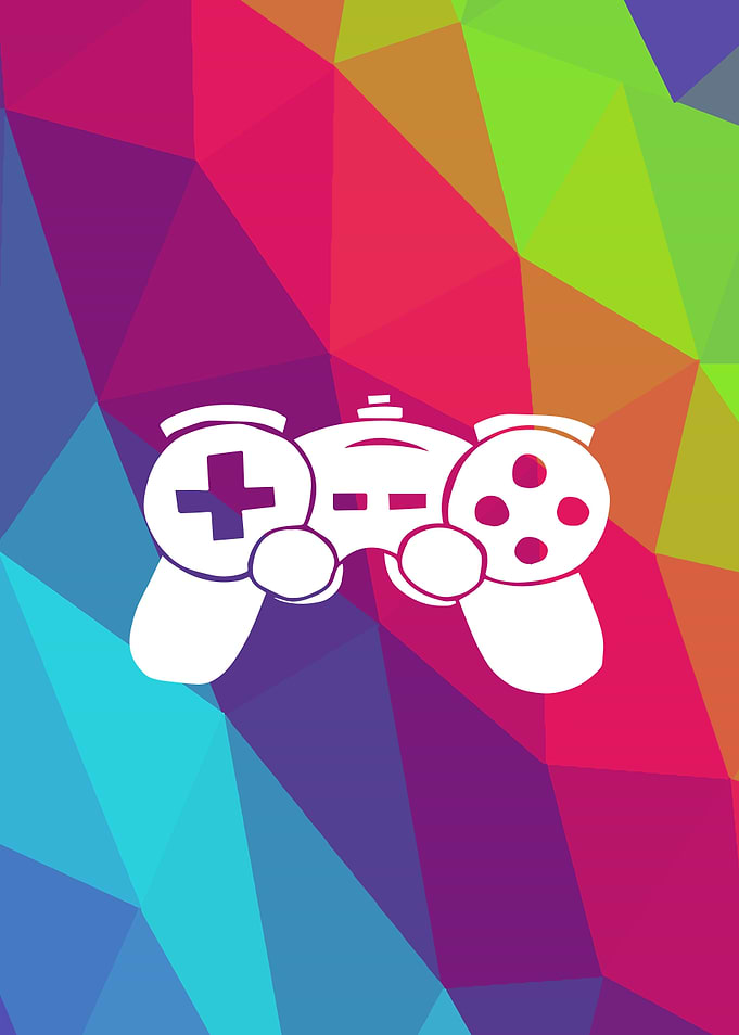 Rainbow Game Controller 7