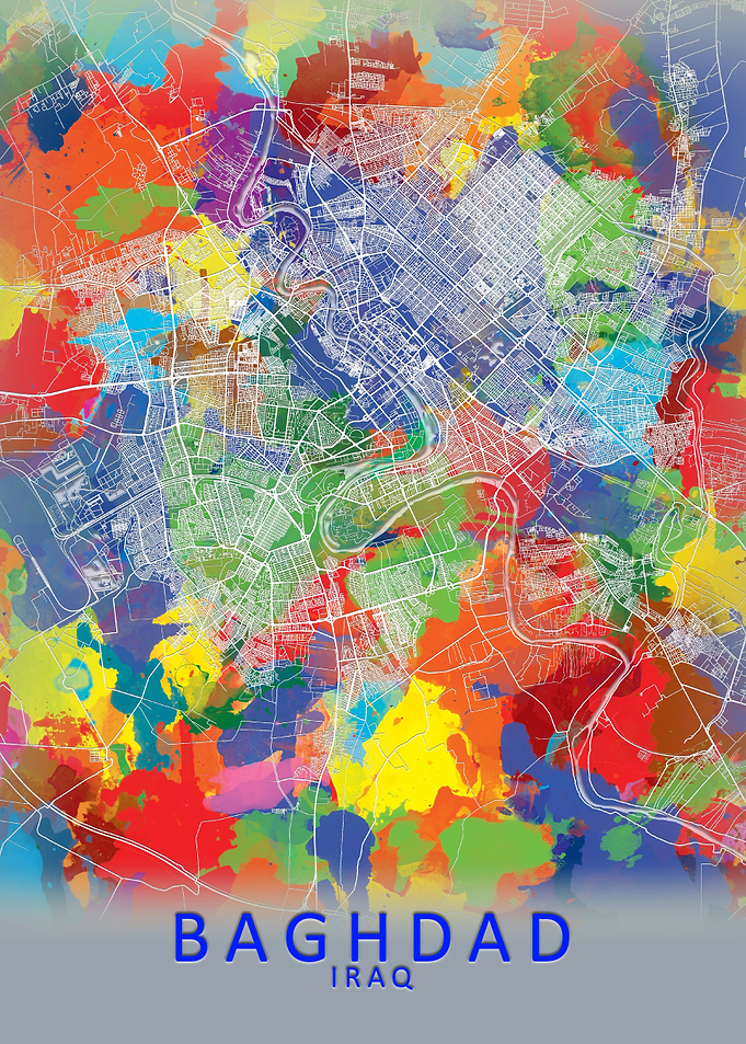Baghdad Splash City Map