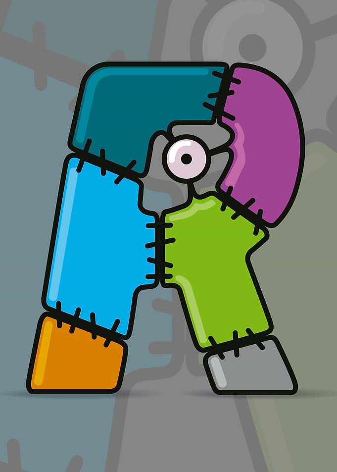 R Monster letter
