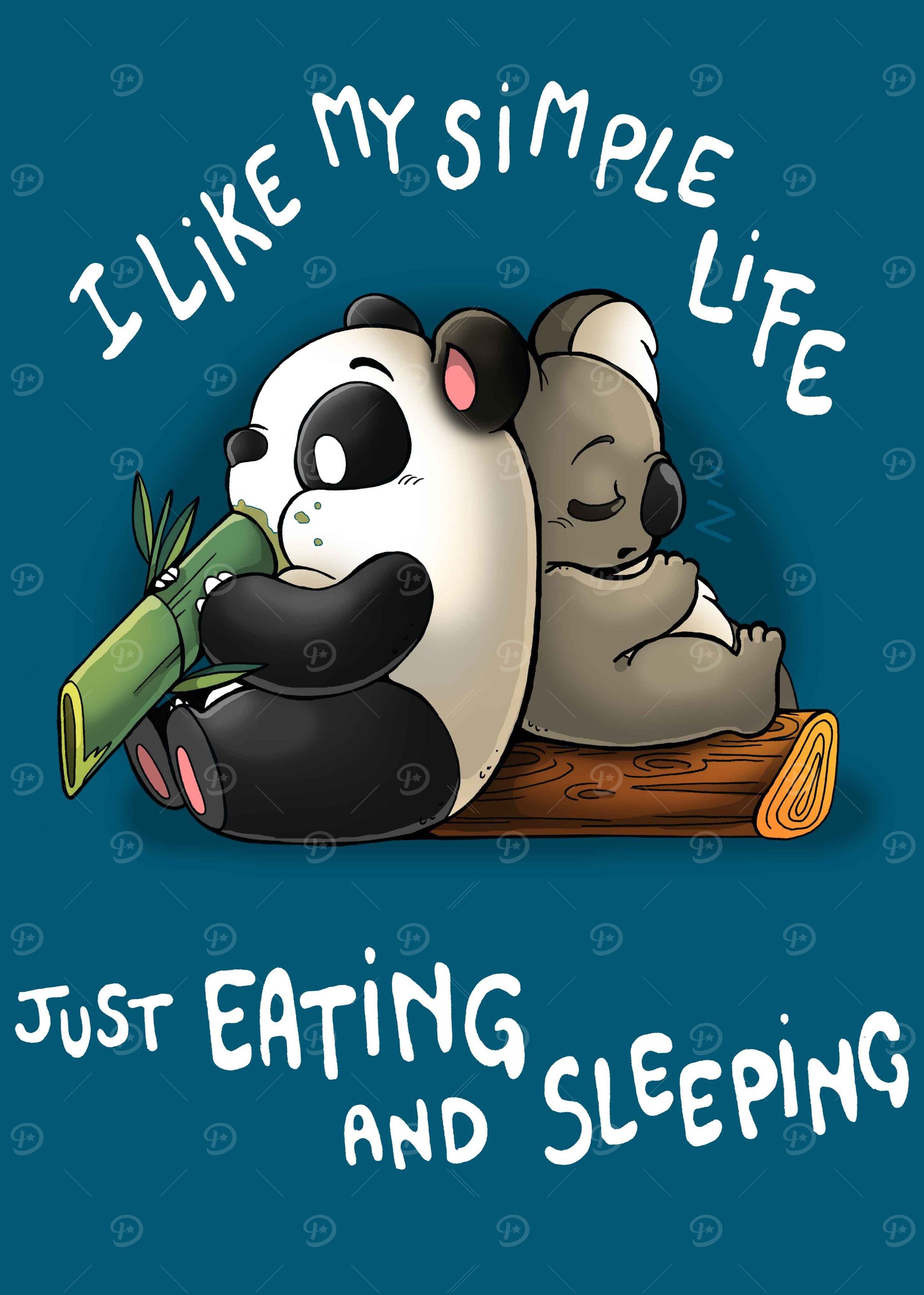 Just Eating and Sleeping