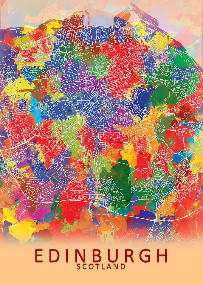 Edinburgh Splash City Map