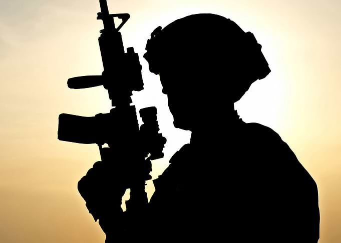 Soldier silhouette