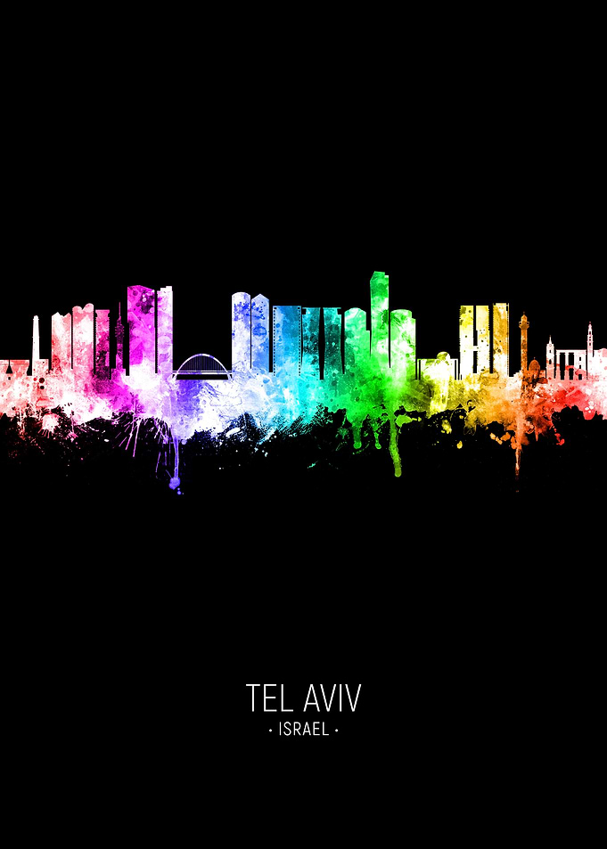 Tel Aviv Israel Skyline
