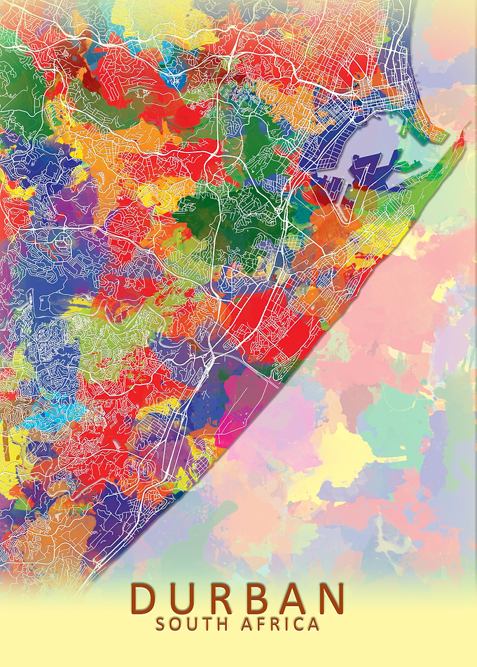 Durban Splash City Map