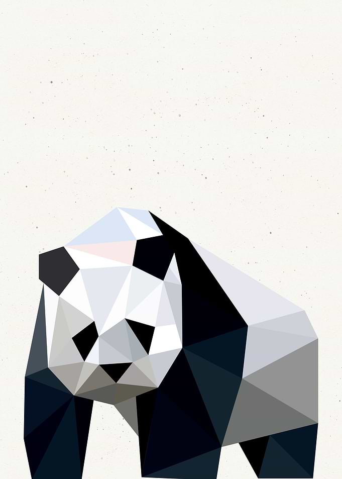 Low Poly Panda