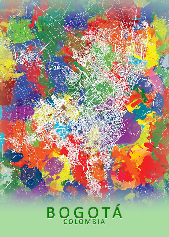Bogota Splash City Map