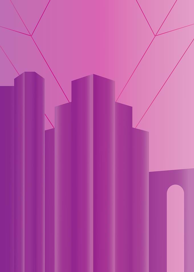 Dystopian city