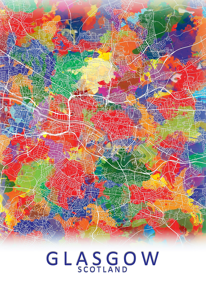 Glasgow Splash City Map