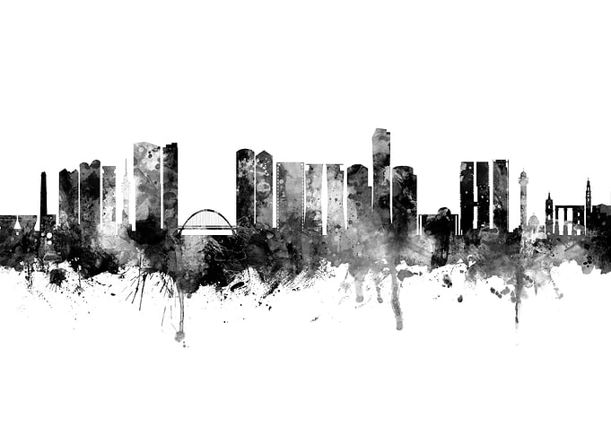 Tel Aviv Israel Skyline