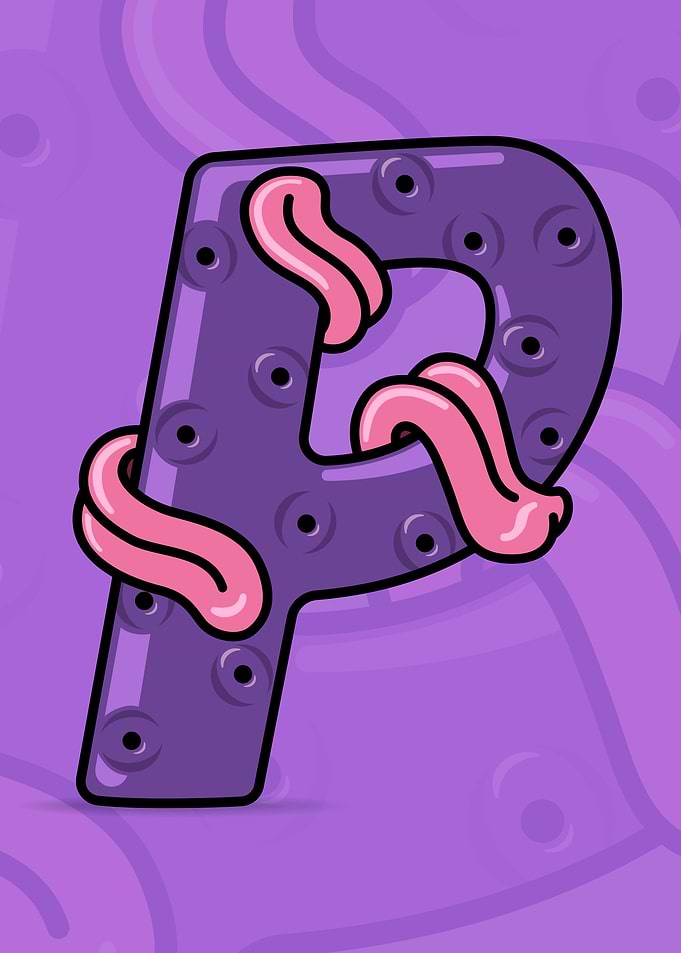 P Monster letter