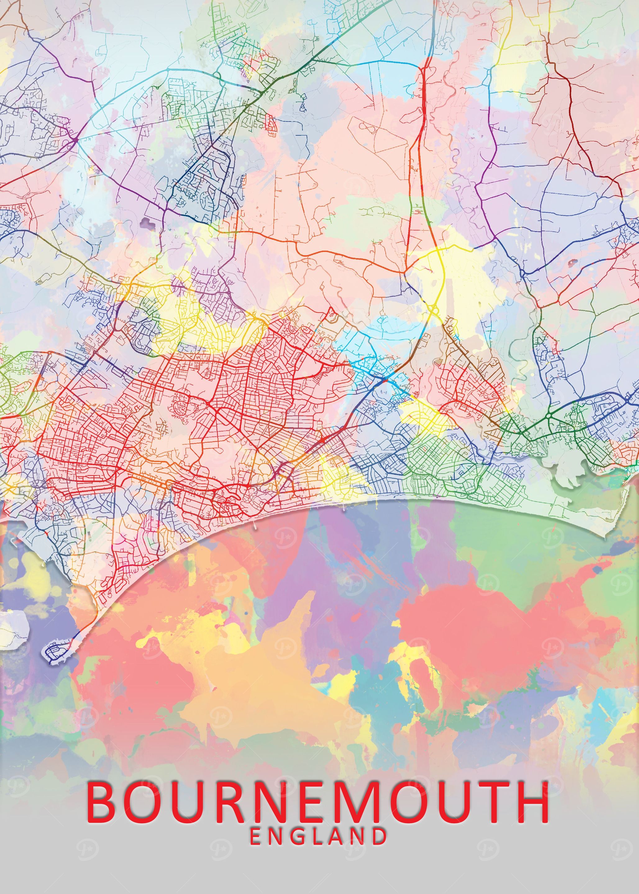 Bournemouth Splash CityMap