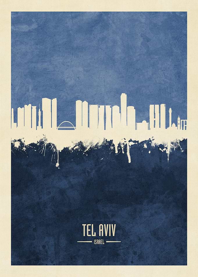 Tel Aviv Israel Skyline