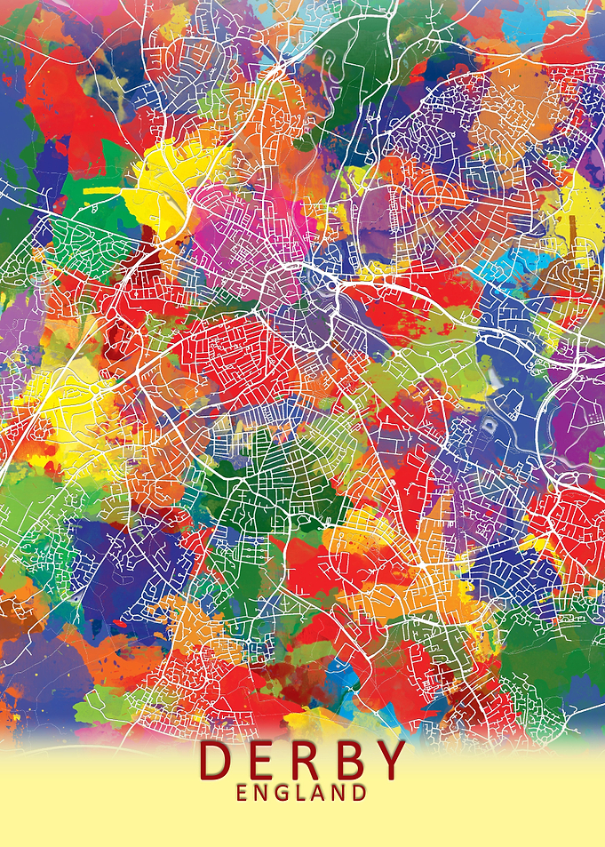 Derby Splash City Map