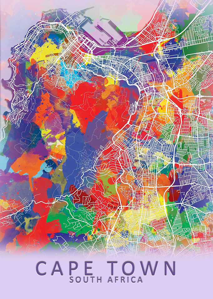 Cape Town Splash City Map