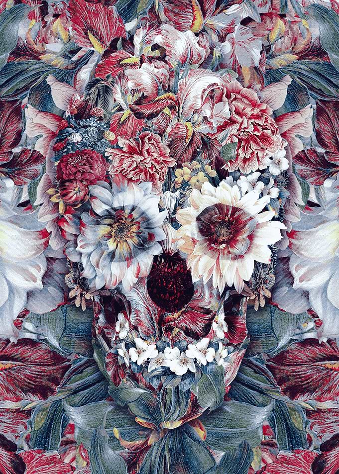 Floral Skull