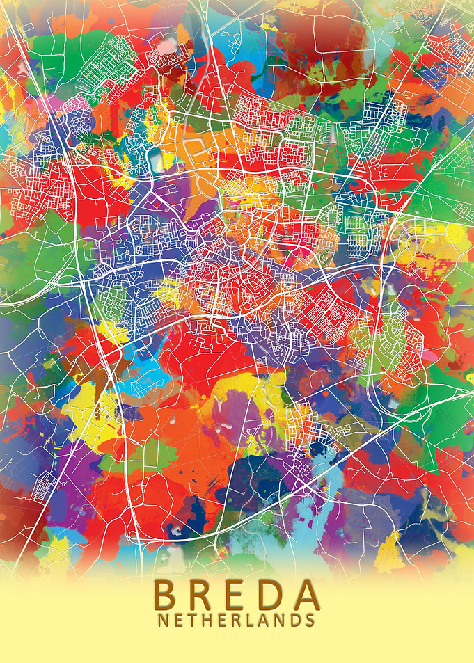 Breda Splash City Map
