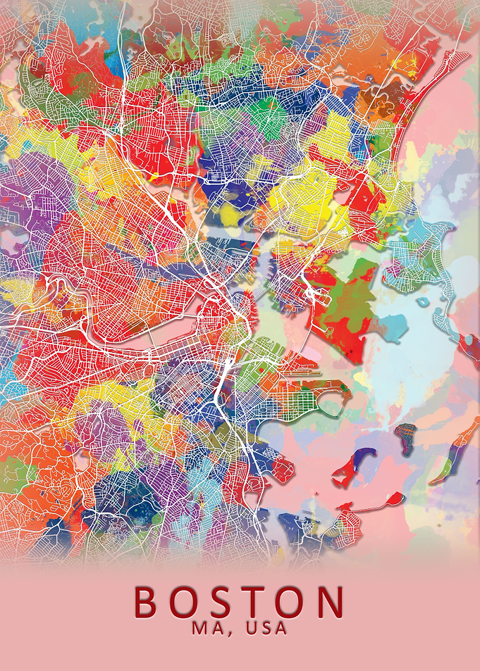 Boston Splash City Map
