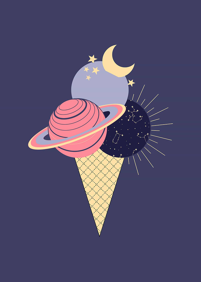 Galaxy Ice Cream