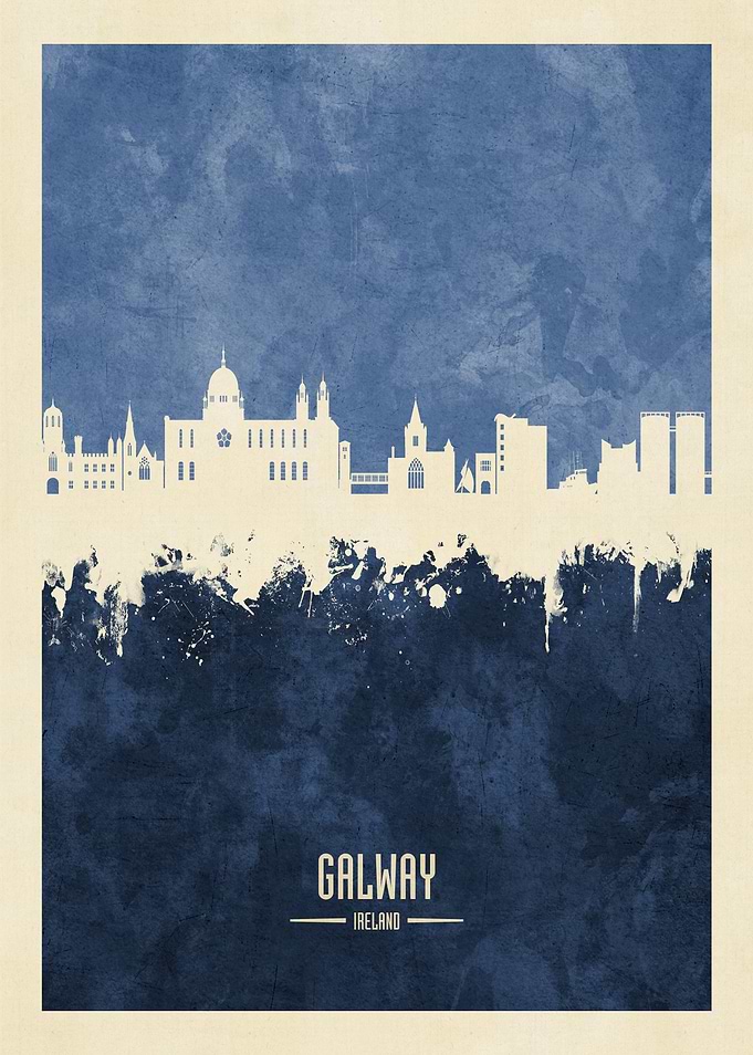 Galway Ireland Skyline