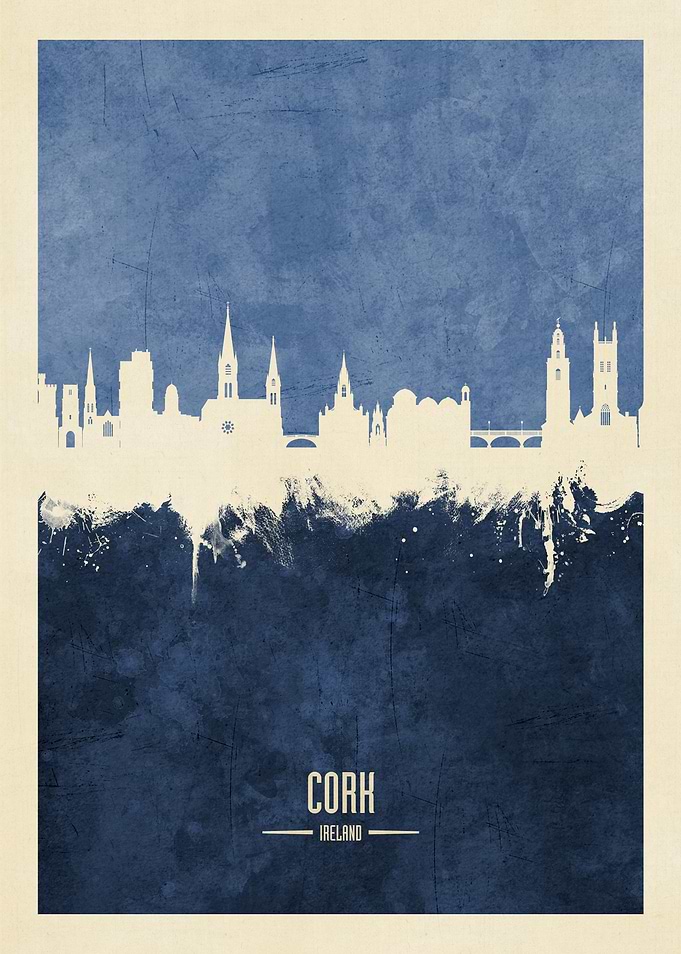 Cork Ireland Skyline