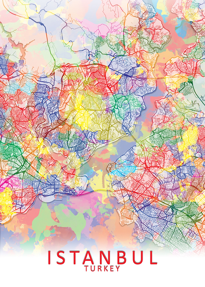 Istanbul Splash City Map
