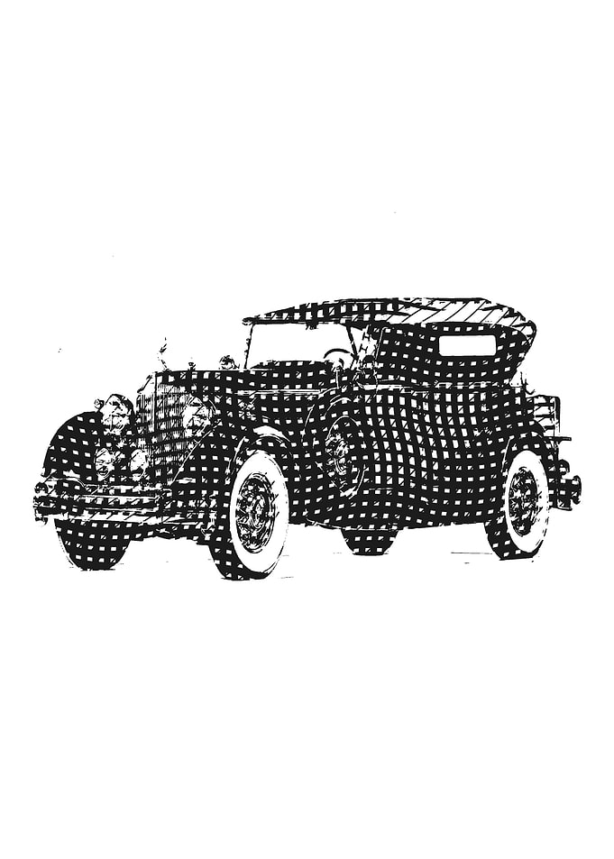 old urban car