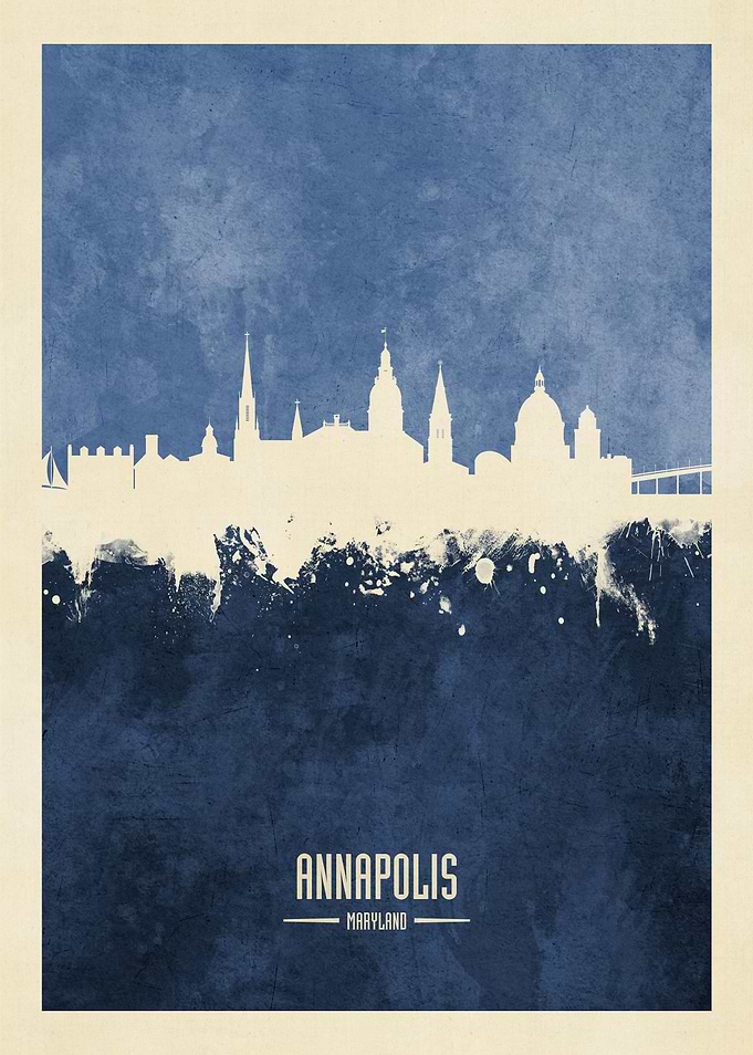 Annapolis Maryland Skyline