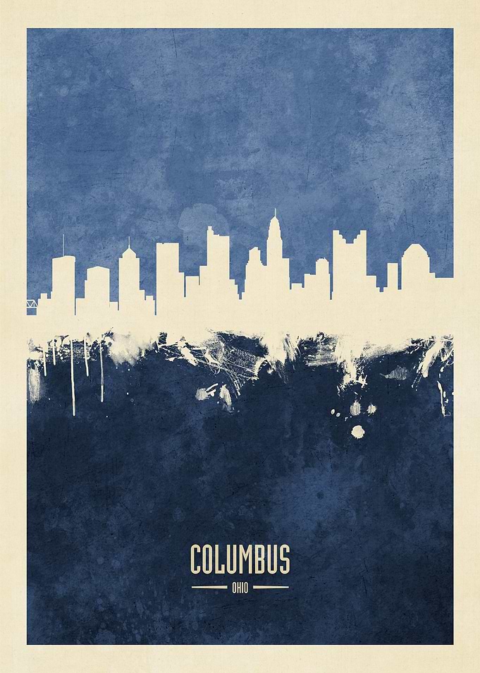 Columbus Ohio Skyline