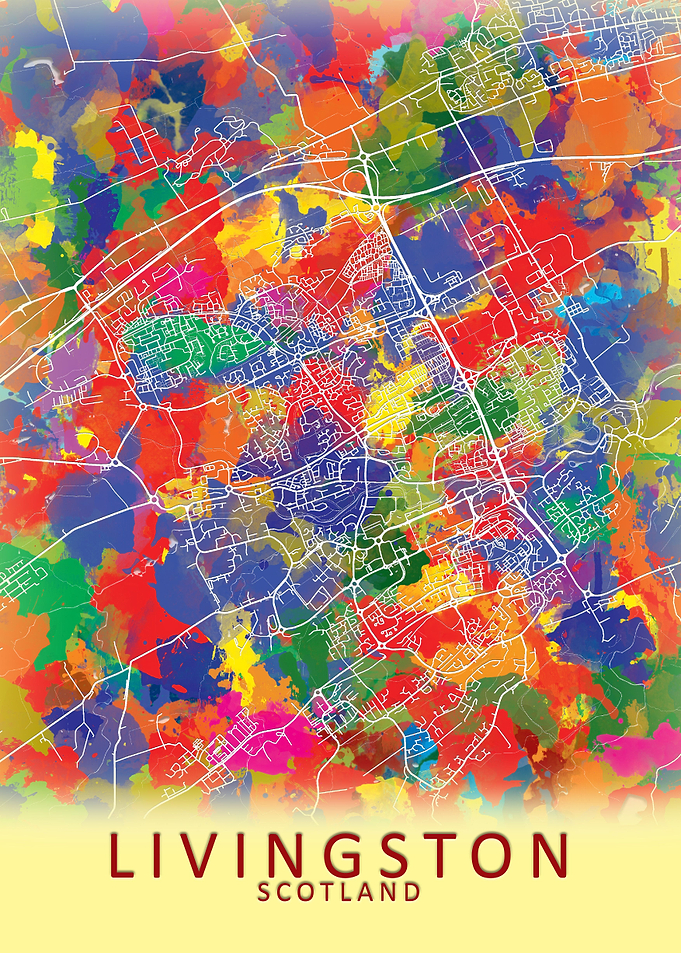 Livingston Splash City Map