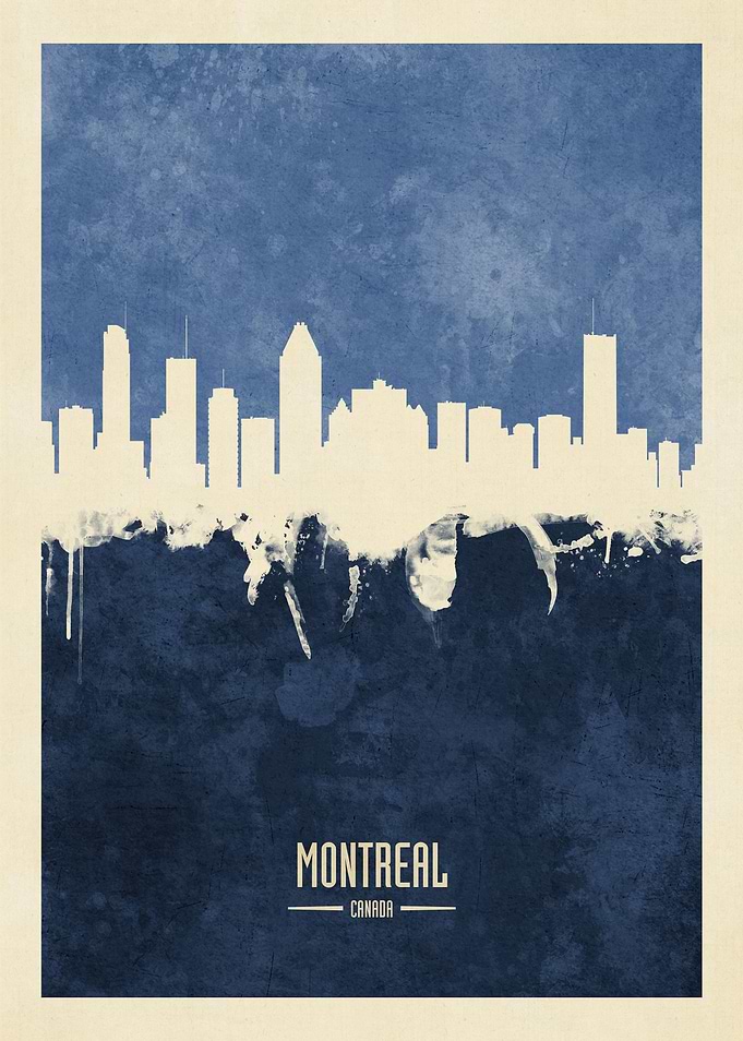 Montreal Canada Skyline