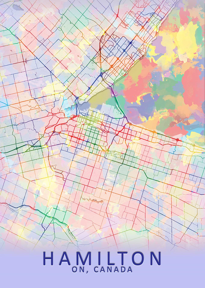 Hamilton Splash City Map
