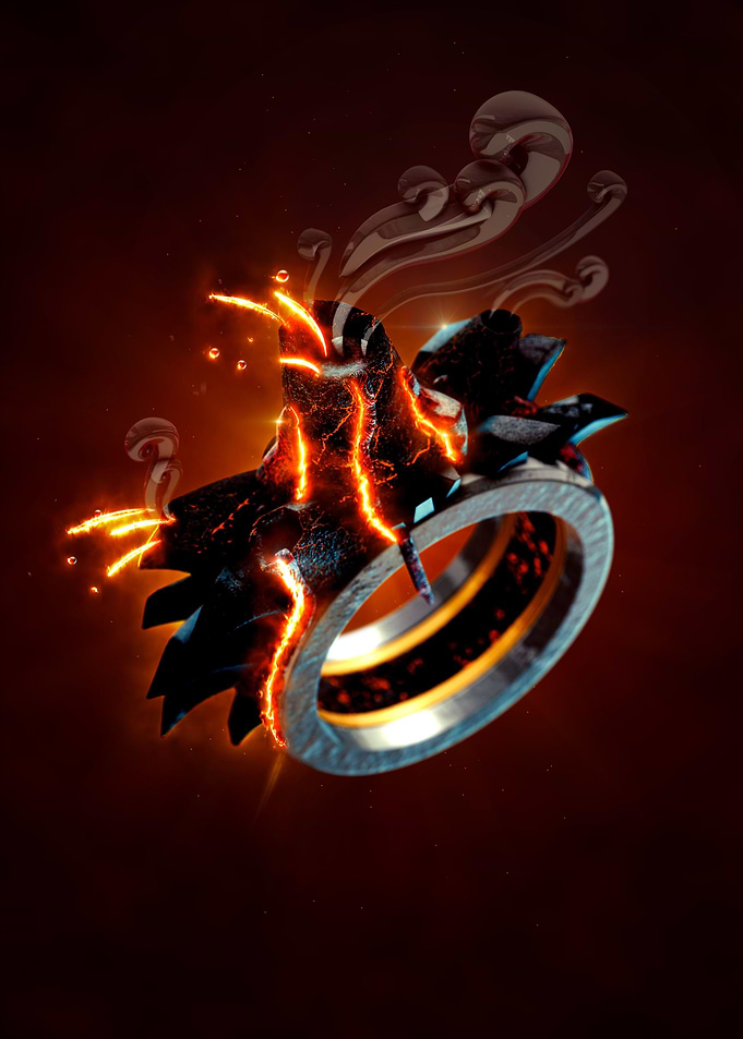 Magic Lava Ring